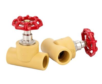 China General Deso Plastic brass ppr valve angle seat valve stop valve for sale