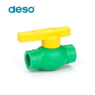 China General Deso Plastic Ball Valve With Brass Core for sale