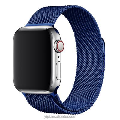 China Milanese Strap For Apple Watch Band 45mm 44mm 42mm 4 38/40/41 mm Correa 38mm 40mm 42mm Metal Strap iwatch 7 Series Se 6 5 for sale