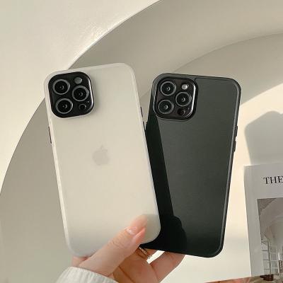 China New Design Shockproof Matte Accessories Phone Cases For Iphone 14 X 13 pro 12 11 xs max shockproof hybrid frosted cover for iphone10 for sale