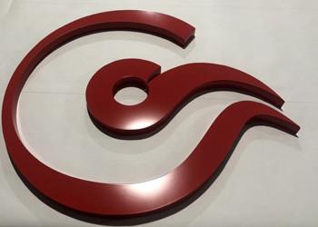 China Dimensional 3D Acrylic Letters Non - Illuminated Customized Company Office Signs for sale