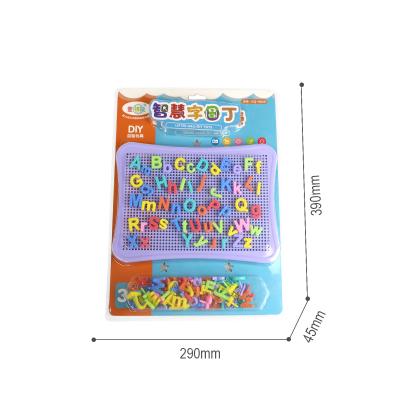 China Toy Kids Learning Jigsaw Board Building Alphabet Toys 3d Toys English Letters Educational Plastic Puzzle Children Puzzles for sale