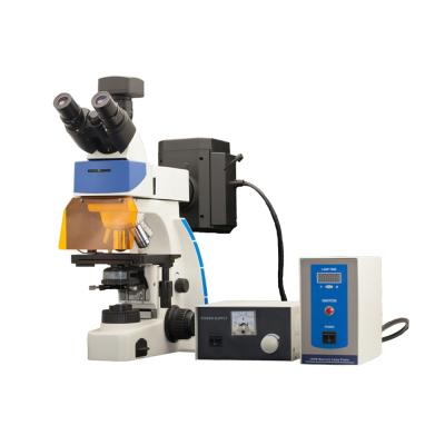 China 40X-1000X Trinocular Laboratory Biological Fluorescence Compound Microscope FM-UY203i for sale