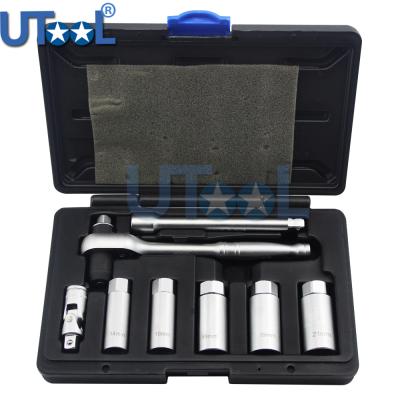 China » 8 Pcs3/8 Ratchet and Spark Plug Kit Standard Size Torque Limited Socket for sale