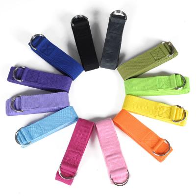 China Durable Competitive Price Yoga Band Yoga Stretch Belt Yoga Stretch Strap for sale