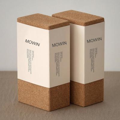 China Custom Logo China Supplier Eco-friendly Cork Yoga Block Yoga Cork Block Cork Set for sale