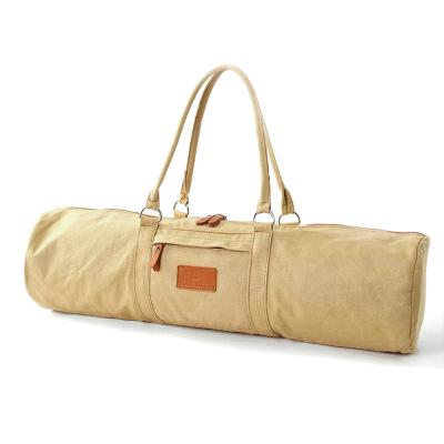 China Latest Eco-friendly Modern Custom Yoga Fitness Bag Fashion Yoga Mat Bag Canvas Yoga Bag for sale