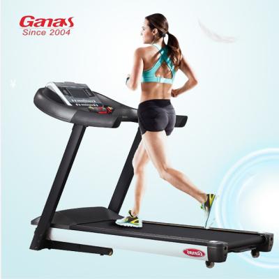 China Gym Ganas Semi-Commercial Folding Treadmill Home Running Cardio Equipment Machine For Home Gym for sale