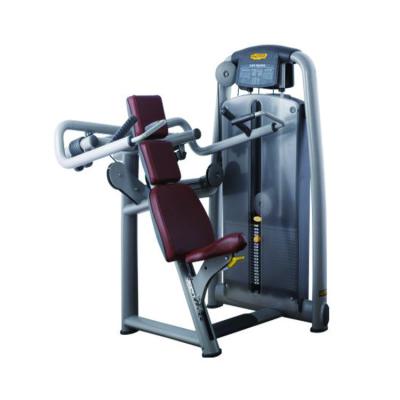 China Eco - Friendly Commercial Gym Indoor Pin Loaded Strength Training Machine Shoulder Press for sale