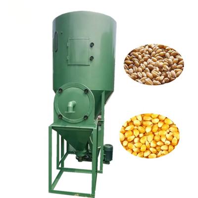 China Livestock Farm Poultry Feed Mill Mixer With Crusher For Animal Feed Processing Machine for sale