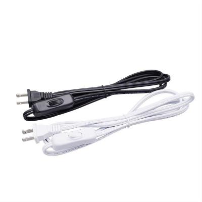 China Wholesale White Black AC Switch Power Cable USA 2 Pin Plug With 303 Home Appliance From Home Appliance Factory In Guangdong for sale