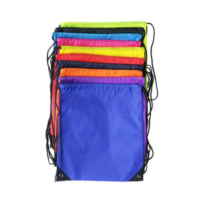 China Custom Made High Quality Eco-friendly String Backpack Drawstring Bags Strap Bag Drawstring Backpack For Kid Women Gym for sale