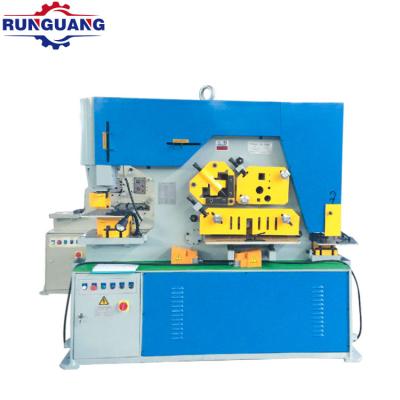 China Metal sheet stamping hydraulic locksmith combined plate punch and shearing machine, universal locksmith price Q35Y-25 for sale