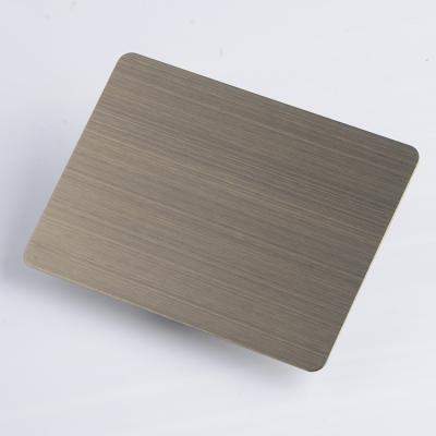 China Standard Decoration JIS SUS304 Afp Stainless Steel Plate Price Per Kg With Brushed Surface for sale