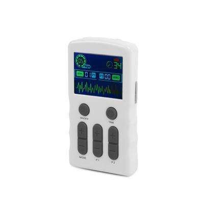 China Dual Output TEN EMS Unit Muscle Dual Channel Stimulator for Pain Relief Therapy Electronic Pulse Massager Muscle Massager for sale