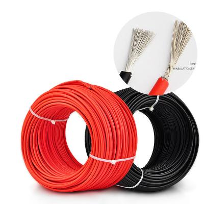 China OKwatt Solar System DC Solar Panel Wire 4mm 6mm PV Extension Cables Solar Panel Connection Cable for sale