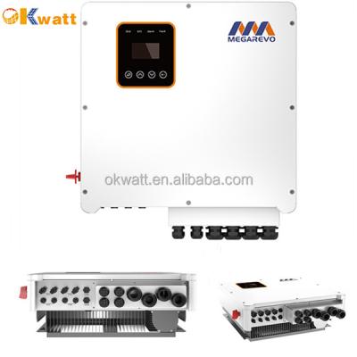 China High Efficiency ESS Three Phase Hybrid Solar Inverter 11kW Home Use Solar Inverter 530*200*600mm for sale