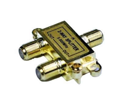 China 2 Way CATV 5-900MHz Gold Plated Splitter , Heat Sealing LD60033 for sale