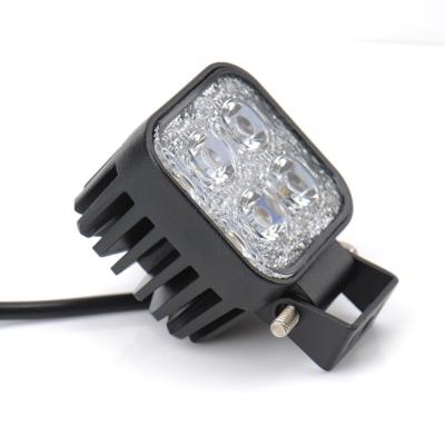 China Mini 6 Inch 12W 4x3W Car LED Light Bar Worklight Driving Spotlight Spotlight For Boating Hunting Fishing Fog Light LD-LED-009 for sale