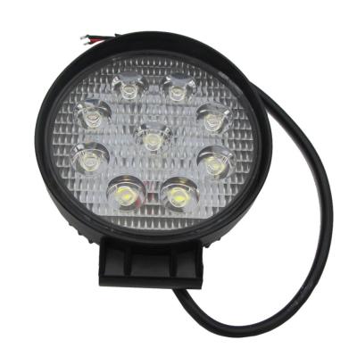 China EPISTAR CHIP Round LED 10-30V work light for Off Road Truck Bus Boat Fog Light Car SPOT FLOOD light LD-LED-002 for sale