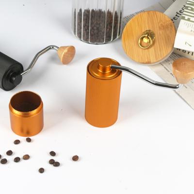 China Sustainable Manual Stainless Steel Hand Coffee Grinder Cup for sale