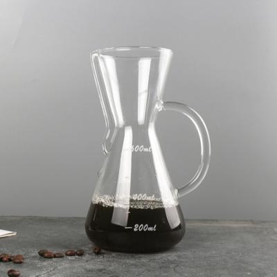 China Unusual Custom Double Wall 400Ml Heat Resistant Classic Coffee Pot Sustainable for sale