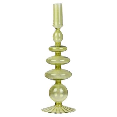 China China factory quality products factory wholesale retail direct sales various shapes borosilicate glass candle holder borosilicate glass candle holder for sale