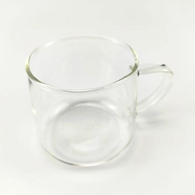 China Traditional devoted to boiling water pyrex glass CupSpecial for making tea and coffee small transparent glass cup for sale