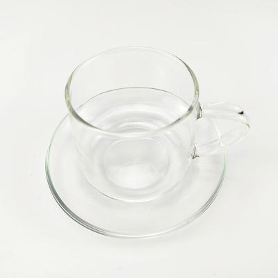 China Traditional pyrex glass CupSpecial to do the new 2022 minimalist tea and coffee set factory direct sales for sale