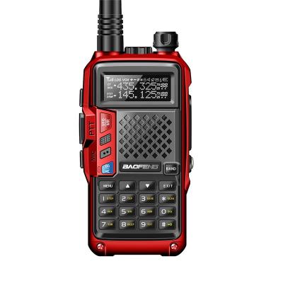 China 65-108MHz BAOFENG BF-UVB3 PLUS 8W High Power UHF/VHF 10KM Long Range Ham Dual Band Portable Walkie Talkie for sale