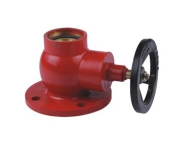 China Straight Through hydrant valve with flange for sale