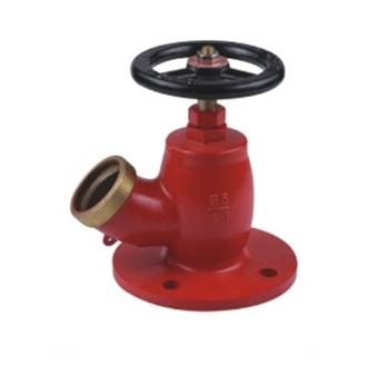 China angle valve with flange for sale