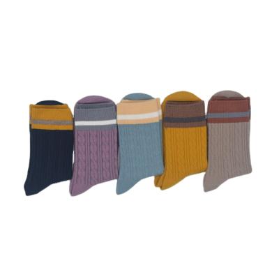 China 2022 Lady Sok Funny Winter Sock Fuzzy Women's Happy Striped Soft Wool QUICK DRY Warm Socks for sale