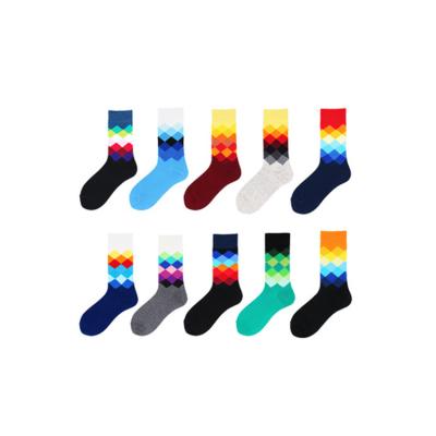 China New Sale Happy Funny Socks QUICK DRY Warm Unisex Cotton Spandex Sok Socks for sale