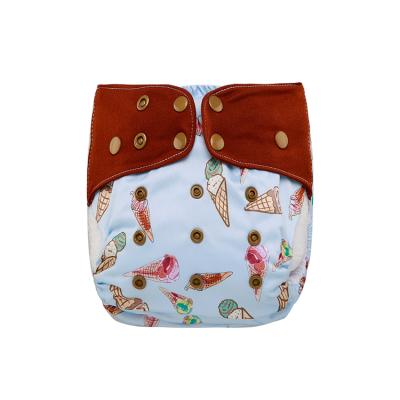 China New Design Plain Weave Baby's New Design Cheap Waterproof Reusable Cloth Diaper Fine for sale