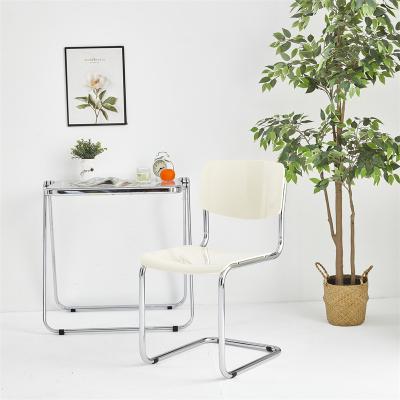 China Stackable Comfortable Dining Chair For Restaurant And Cafe ABS-Plastic With Metal Frame Of Chair ABS Leisure Arc Chair for sale