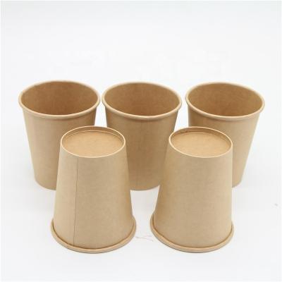 China Disposable Kraft Paper Cup For Hot Drinks Hot Coffee for sale