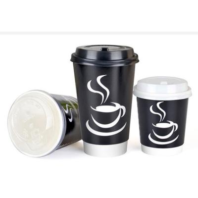 China Disposable Plastic Free Paper Coffee Cup for sale