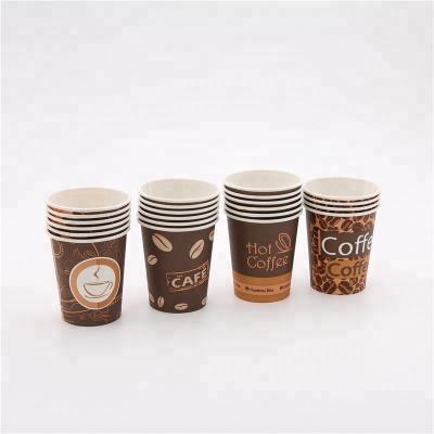 China Disposable Hot Paper Cup 2.5oz 4oz Coffee 6oz And 7oz Paper Cups for sale