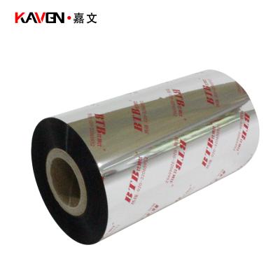 China Original Wax Resin Carbon Ribbon TTR Ribbon For Thermal Transfer Label Printer for sale