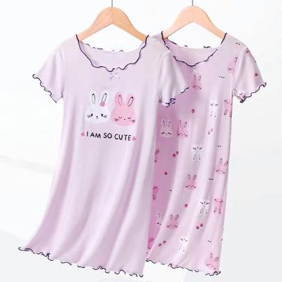 China Baju Tidur Anak Perempuan Daster Cewe QUICK DRY Pajamas Sleep Lounge Wear Child Pajamas Child Nightgown One Piece Sleepwear for sale