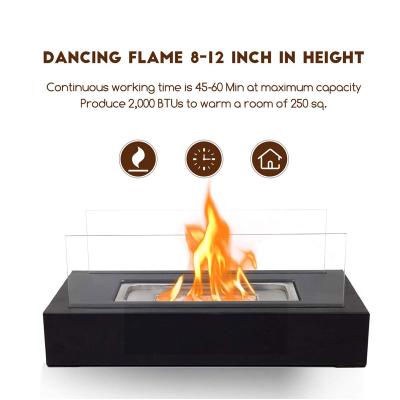 China Industrial hotsale most popular design bio ethanol fireplace with manual for sale