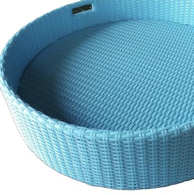 China Rattan Party Floating Tray - Luxury Floating Tray Swimming Rack With Several Shapes / Rectangular Size for sale