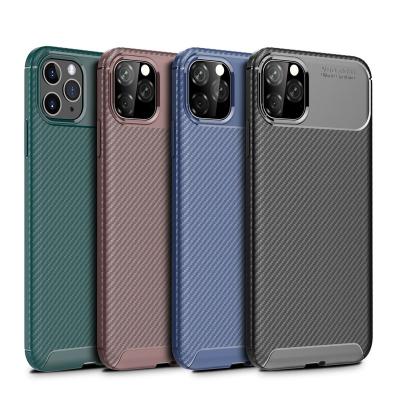 China Waterproof 2021 Wholesales Business Style Carbon Fiber Shockproof Phone Case For iPhone 12 for sale