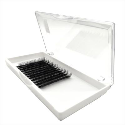 China Natural Soft Wholesale False Eyelashes Color Boxes Korea Eyelash Extension Private Label for sale