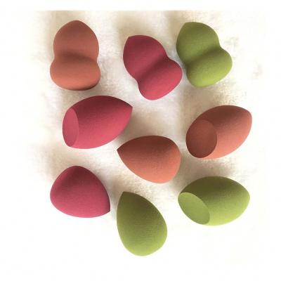 China Multicolor Beauty Foundation Blender Set Makeup Sponge Foundation Blending Sponge for Liquid, Cream, and Powder for sale