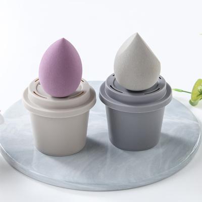 China Wholesale Custom Beauty Puff Cup Makeup Base Coffee Mold Proof Moisture Proof Sponge for sale