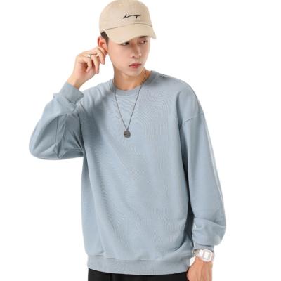 China White Sweatshirt Men Streetwear Sweatshirt Men Hoodie Cotton Polyester Long Sleeve Single T-shirt Breathable Custom Made for sale