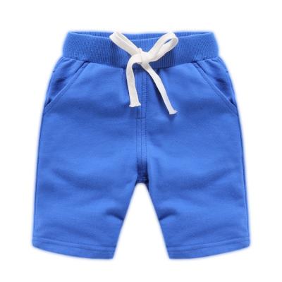 China Wholesale High Quality Breathable Summer Sports Sweat Cotton Toddler Boy Shorts Logo Shorts For Kids Custom Made Simple for sale