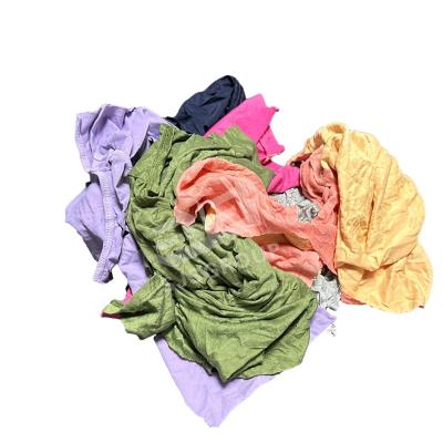 중국 Since 1998 Mixed Colored Industrial 10Kg Rags Fabric Cotton Waste Recycled T Shirt Cotton Rags 판매용